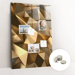 tulup.si Magnetna tabla za zid 3D abstrakcija 60x90 cm