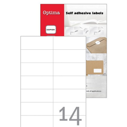 Optima etikete a4 105x42,3 / 14kom ( 32100 )