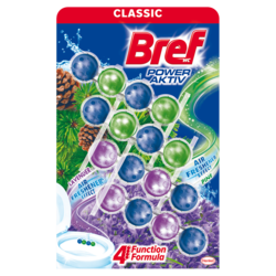 Bref Osveživač za WC šolju Pine&Lavanda, Kuglice, 50g, 4 komada