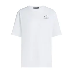Karl Lagerfeld Majica črna / bela