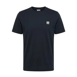 DIESEL Majica T-JUST-K30 mornarska