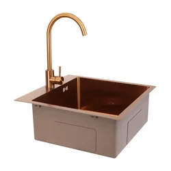 MASTER  Korito za sudoper sa baterijom 50x50x20cm SUS304 D5050H-C bakar