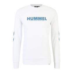 Hummel HmlLEGACY Sweatshirt Unisex – Cotone Spazzolato Con Chevron – Felpa Con Polsini E Fondo Costa