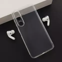 Maska Skin Silikon with pluggy za Samsung S25 FE/ S731B transparent