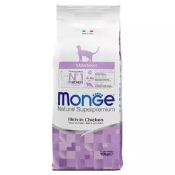 Monge Superpremium Sterilised hrana za mačke, 10 kg