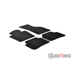 Rubber Car Mats VW Passat CC 2008-2017
