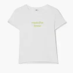 Cropp - Majica s natpisom - white