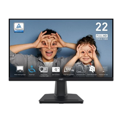 Msi Monitor PRO MP225, 22, Flat FHD IPS, 100 Hz, 1 ms, HDMI, VGA, Tamnosivi