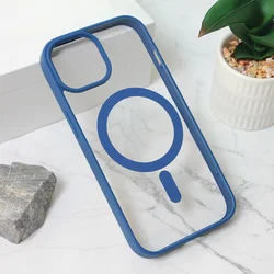 Torbica Magesafe za iPhone 15 6.1 tamno plava