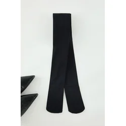 Trendyol Curve Black Single 2 Size Slimming Effect Lifting Plus Size Pantyhose