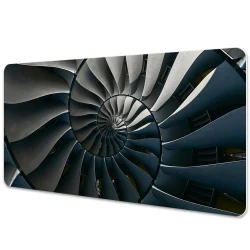 Decormat Podloga za pisalno mizo Stopnice 90x45 cm