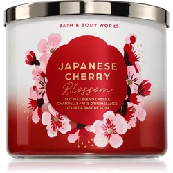 Bath & Body Works Japanese Cherry Blossom dišeča sveča 411 g