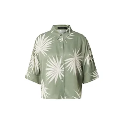 OUI Bluza zelena/bela