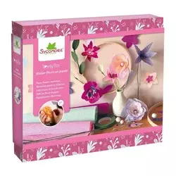 Rayher. Ustvarjalni set Lovely Box, Cvetje iz papirja