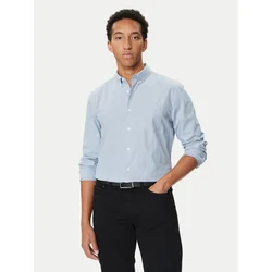 Calvin Klein Srajca LV04LH117G Svetlo modra Slim Fit