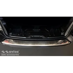 Trunk Edge Protector Strip Citroen Jumpy 2016- (plastic bumper, tailgate, matte)