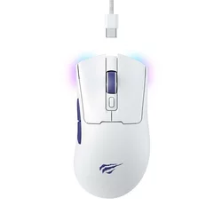 Brezžična gaming miška Havit MS966WB, bela