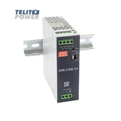 Mean Well XDR-240E-24 – 240W DIN šinsko napajanje 24V, ultra tanko, industrijsko ( 4970 )