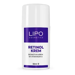 Retinol krem - bioaktivni krem sa vitaminom A, Lipo 50ml