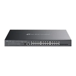 TP-Link OMADA stikalo SG5428XMPP (24xGbE, 4xSFP , 8xPoE  , 16xPoE , 500W, 1xUSB2.0, 2xConsole)