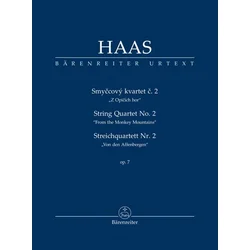 HAAS:STRING QUARTET NO.2 STUDY SCORE