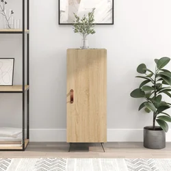 Komoda boja hrasta sonome 34,5x34x90 cm od konstruiranog drva