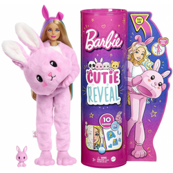 Cutie Reveal Barbie lutka v kostumu zajčka