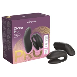 We-Vibe Chorus Pro - pametni daljinski vibrator za pare (črna)