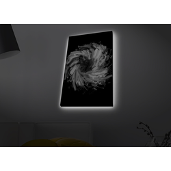 Opviq Slika na platnu sa LED osvetljenjem 45x70cm