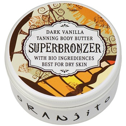 Oranjito Bio Dark Vanilla maslac za sunčanje u solariju (Superbronzer) 100 g