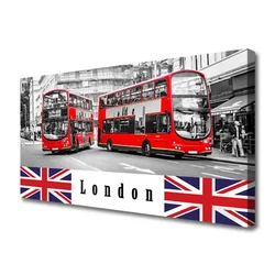 tulup.si Slika na platnu London bus art 140x70 cm