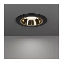 Eglo 902296 - LED prigušiva kupatilska ugradna stropna svetiljka YEBRA LED/4,8W/230V IP44 crna