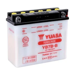 Yuasa Yumicron YB7B-B Motorcycle Battery
