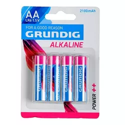 GRUNDIG baterije AA LR6 1.5V 2100mAh 4kom