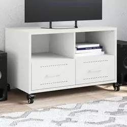 TV ormarić bijeli 68 x 39 x 43,5 cm čelik