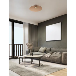 POLIFEMO PLAFONJERA LED/3000K/17W/1360Lm/CRNA & MOCA BROWN