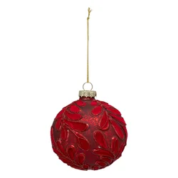 Kugla Za Jelku Staklena 9cm Velvet