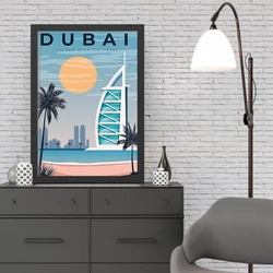 Wallity Uramljena slika Dubai, 35x45 cm