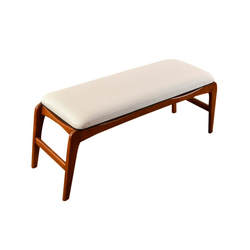 Hanah Home Touch Bench Trpezarijska klupa, Braon-bela