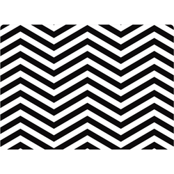 Bertoni Home Unisexs Rectangular Table Pad Zigzag