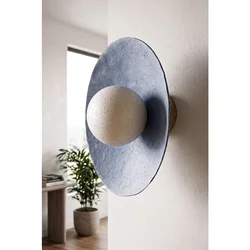 Opviq zidna lampa Azzuro, 1 × E27, plava