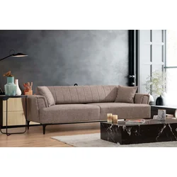 Atelier del Sofa Trosed na razvlačenje Hamlet 95x77x230cm Svetlobraon