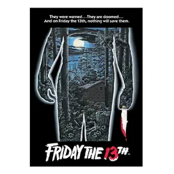 Friday the 13th art print, A3