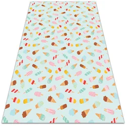 Decormat Podloga pvc Različen sladoled 80x120 cm