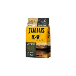 Julius K-9 Grain Free Adult City Dog - Duck & Pear 10 kg
