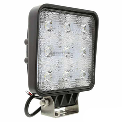 Delovna LED luč 27W, Hladna bela, 9 LED