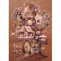Magnolia - Puzzle Tovarna sladkarij - 1 000 kosov
