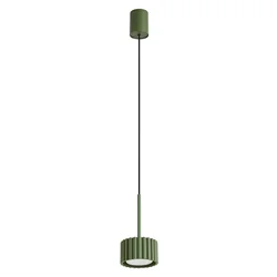 Sollux SL.2679 - Luster na sajli AURA 1xGX53/10W/230V zelena