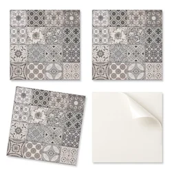 shumee Samolepilne vinilne ploščice s potiskom, starinski vzorci 20x20x20 cm