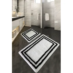 Lessentiel Maison Set 2 prostirke za kupatilo Beli